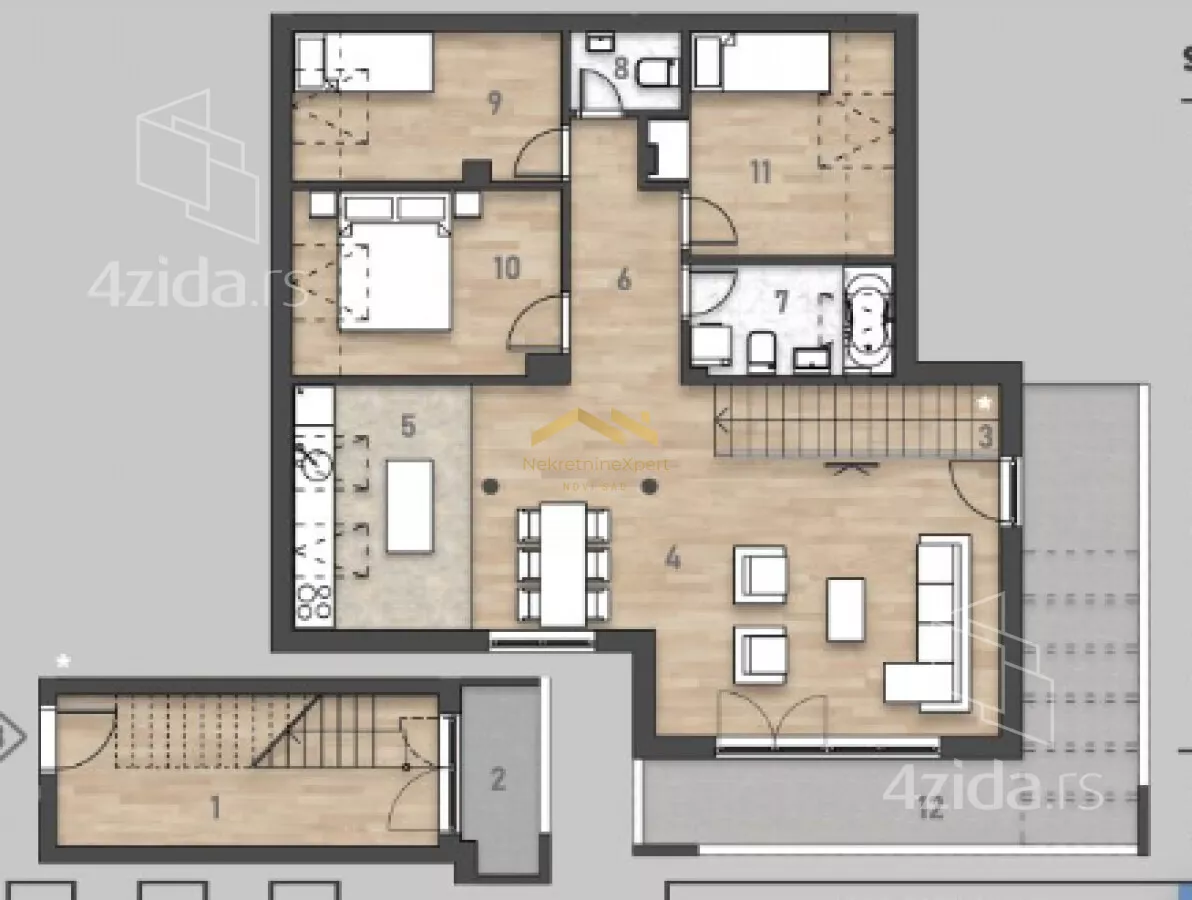 Četvorosoban stan | 4zida