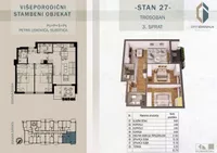 Trosoban stan | 4zida