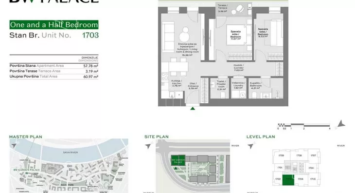 Trosoban stan | 4zida