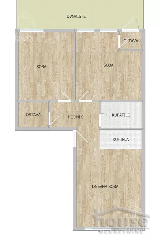 Trosoban stan | 4zida