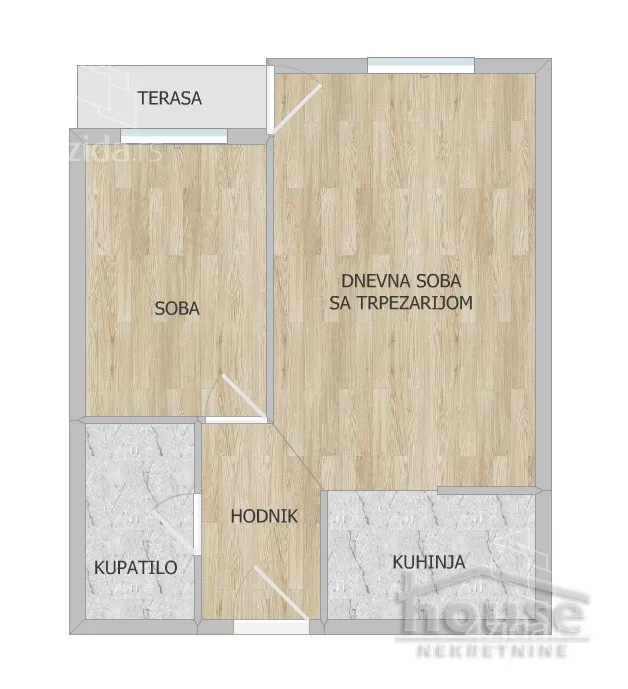 Dvosoban stan | 4zida