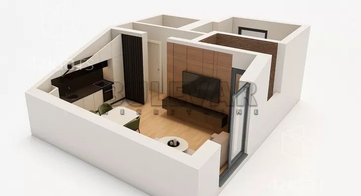 Jednoiposoban stan | 4zida