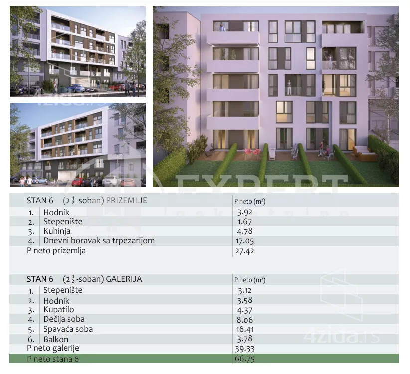 Trosoban stan | 4zida