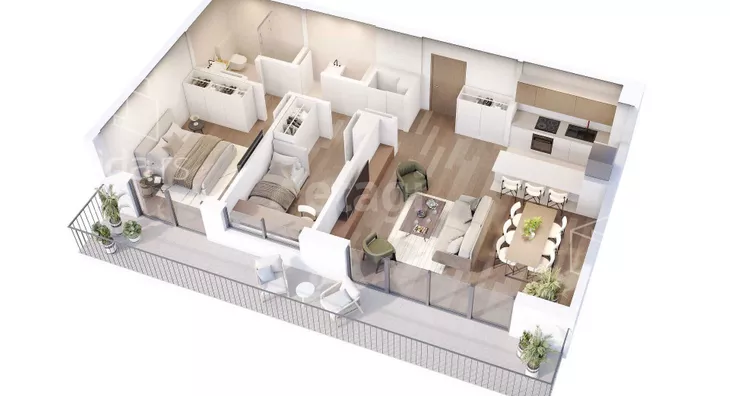 Trosoban stan | 4zida