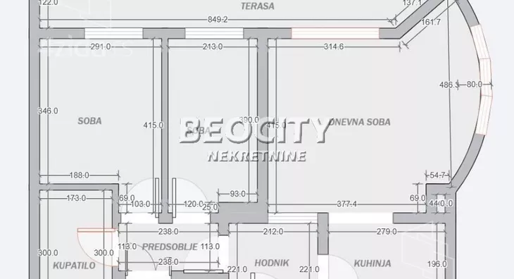 Trosoban stan | 4zida