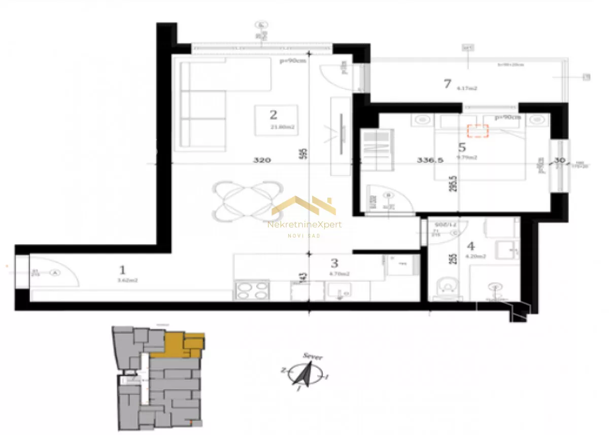 Dvosoban stan | 4zida