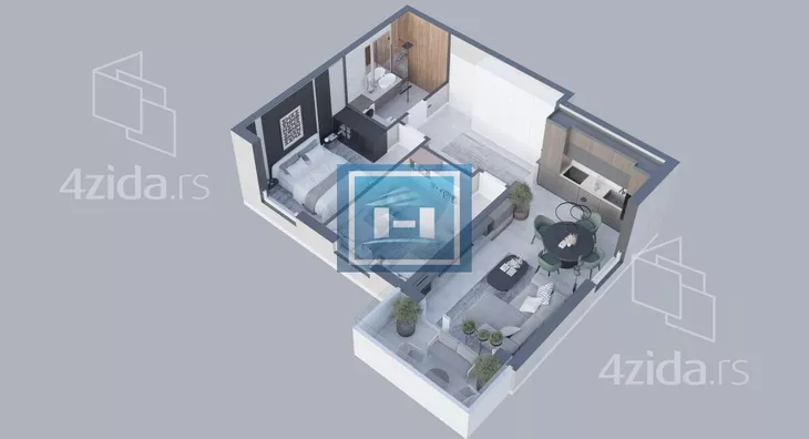 Dvosoban stan | 4zida