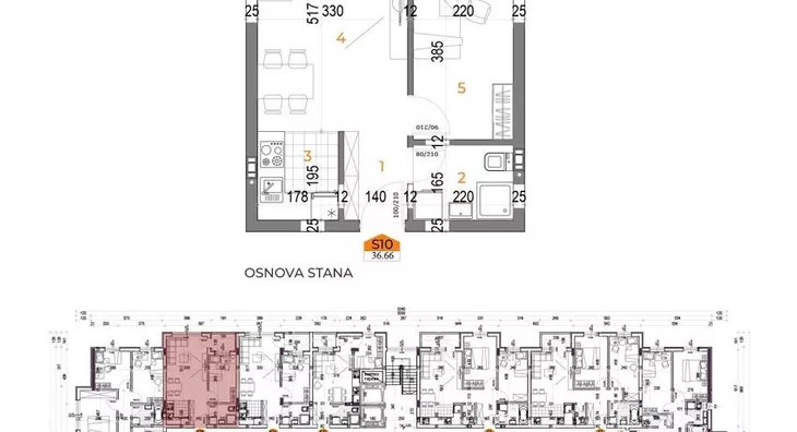 Jednoiposoban stan | 4zida