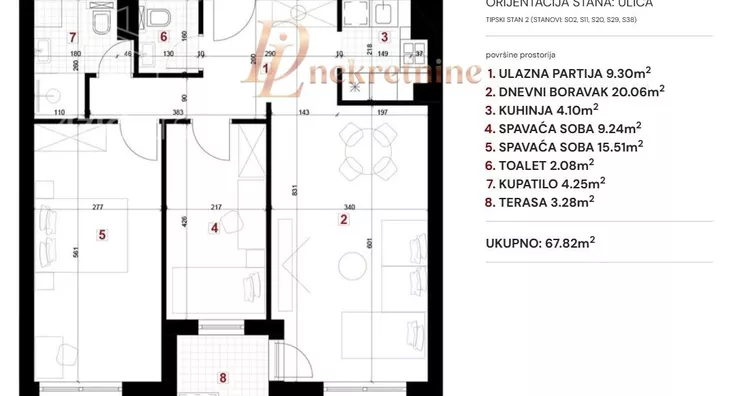 Trosoban stan | 4zida