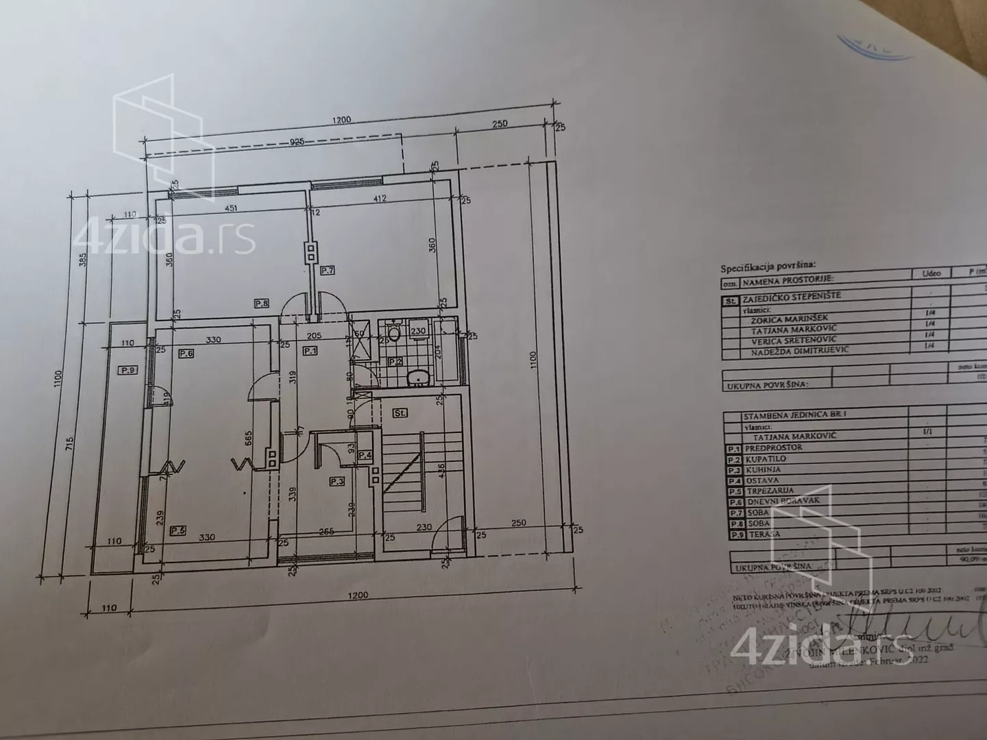 Dvosoban stan | 4zida
