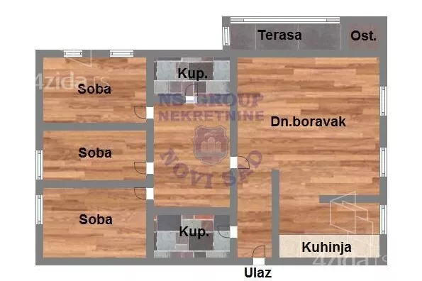 Četvorosoban stan | 4zida