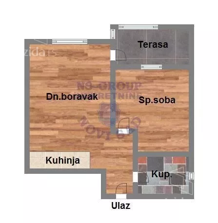 Dvosoban stan | 4zida