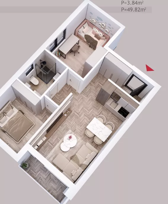 Dvoiposoban stan | 4zida