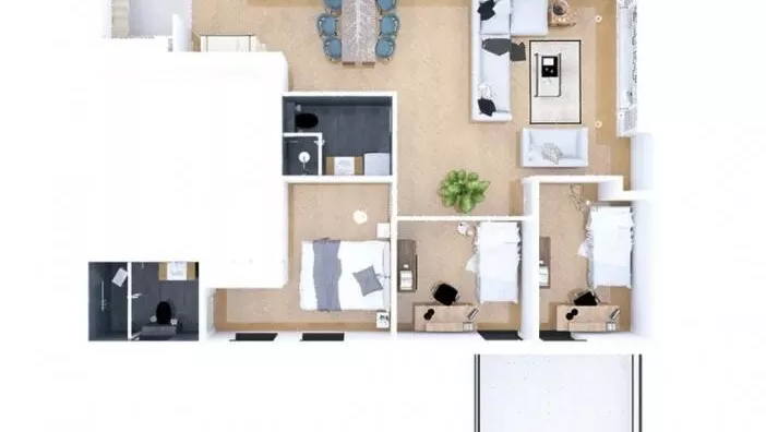 Petosoban stan | 4zida