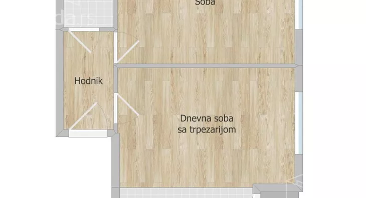 Dvosoban stan | 4zida