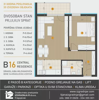 Dragoljuba Milovanovića Bene 16, 18