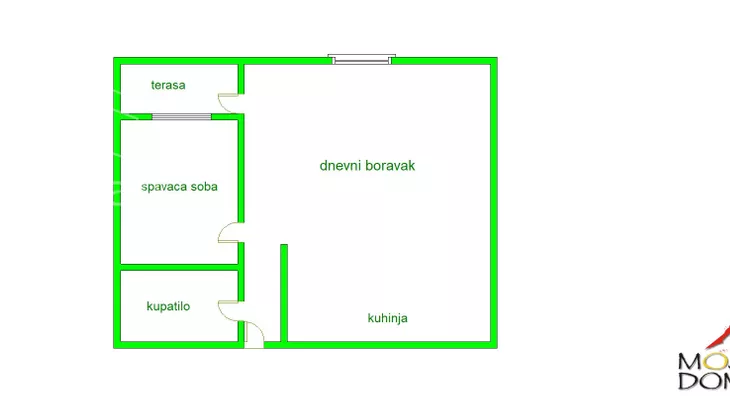 Jednoiposoban stan | 4zida