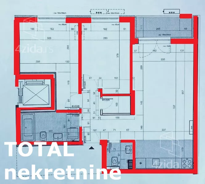 Trosoban stan | 4zida