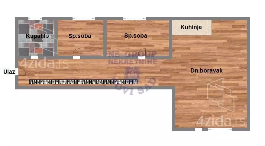 Dvoiposoban stan | 4zida