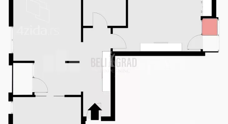 Dvosoban stan | 4zida