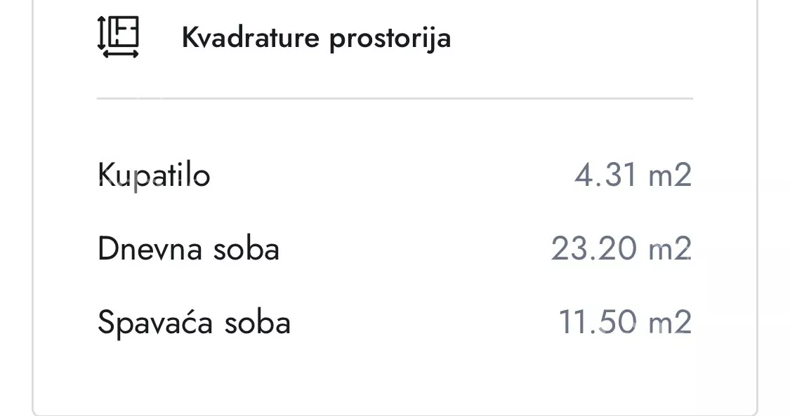 Jednoiposoban stan | 4zida