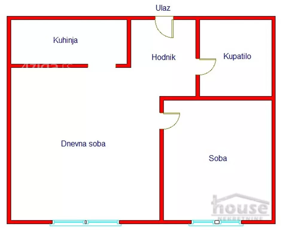 Jednoiposoban stan | 4zida