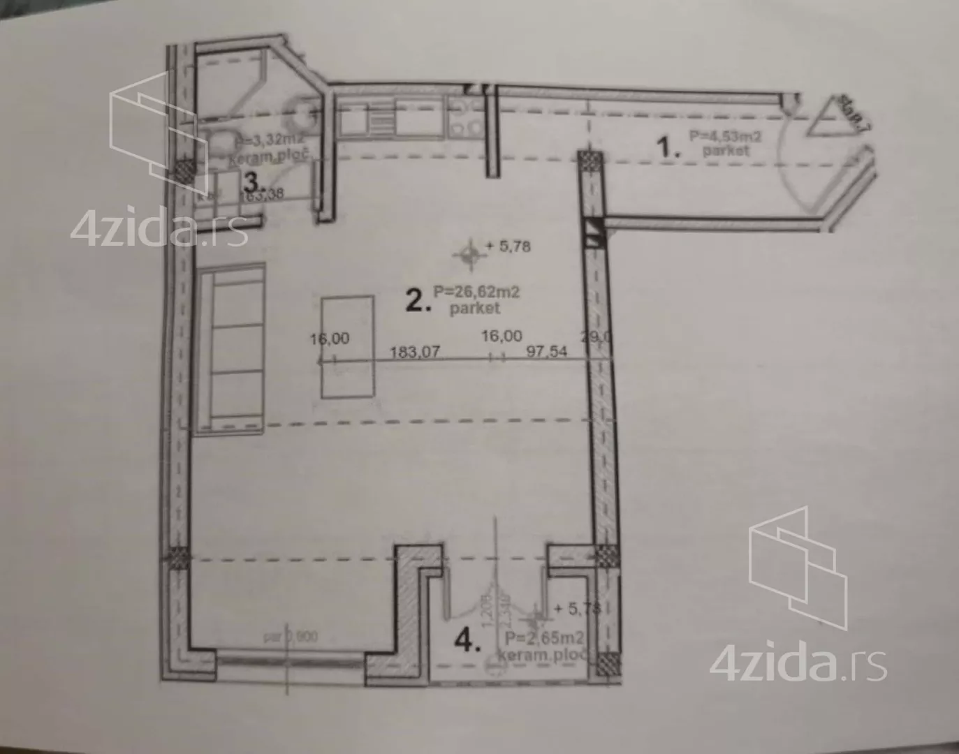Garsonjera | 4zida