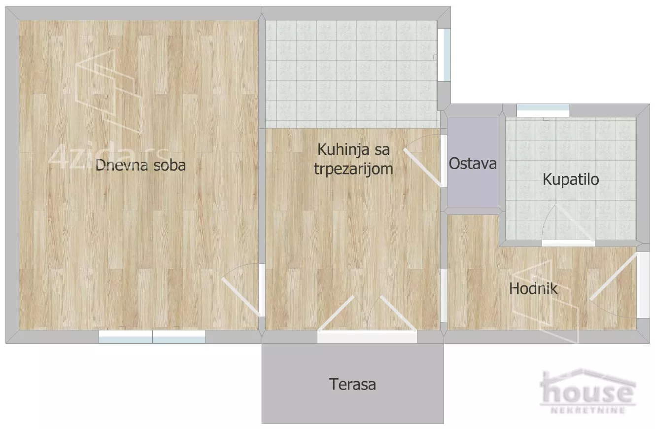 Jednosoban stan | 4zida