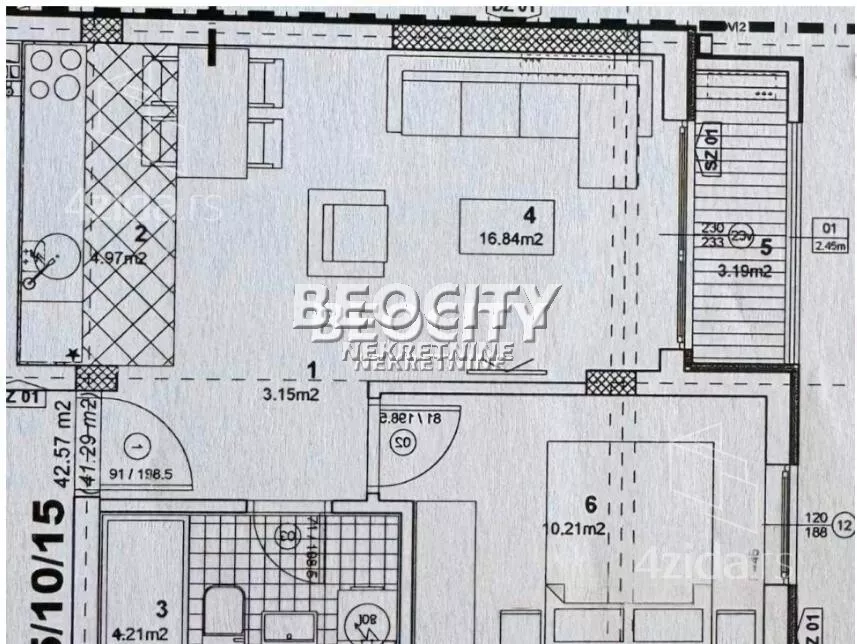 Jednoiposoban stan | 4zida