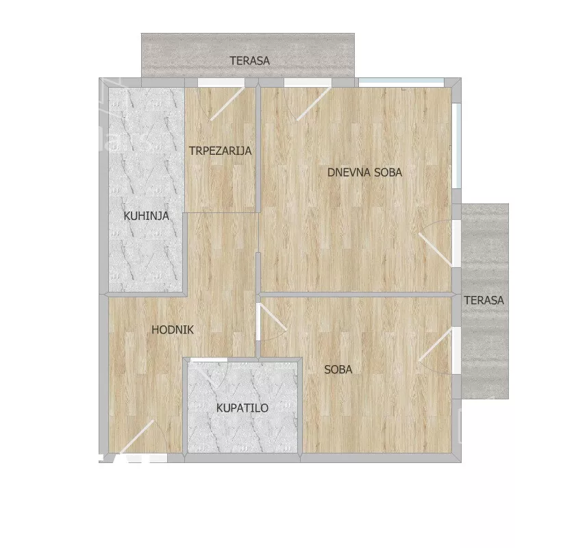 Dvosoban stan | 4zida