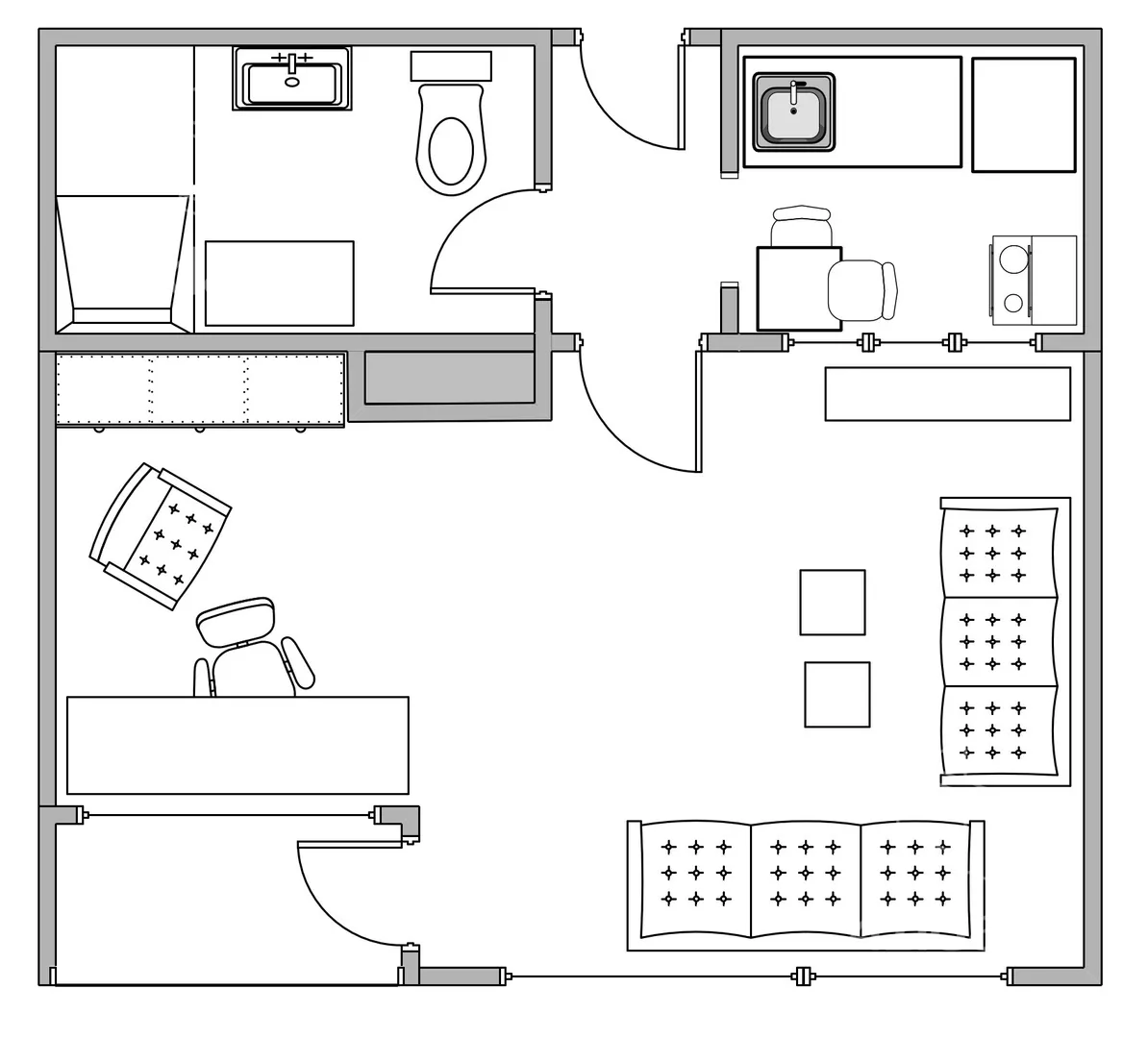 Jednosoban stan | 4zida