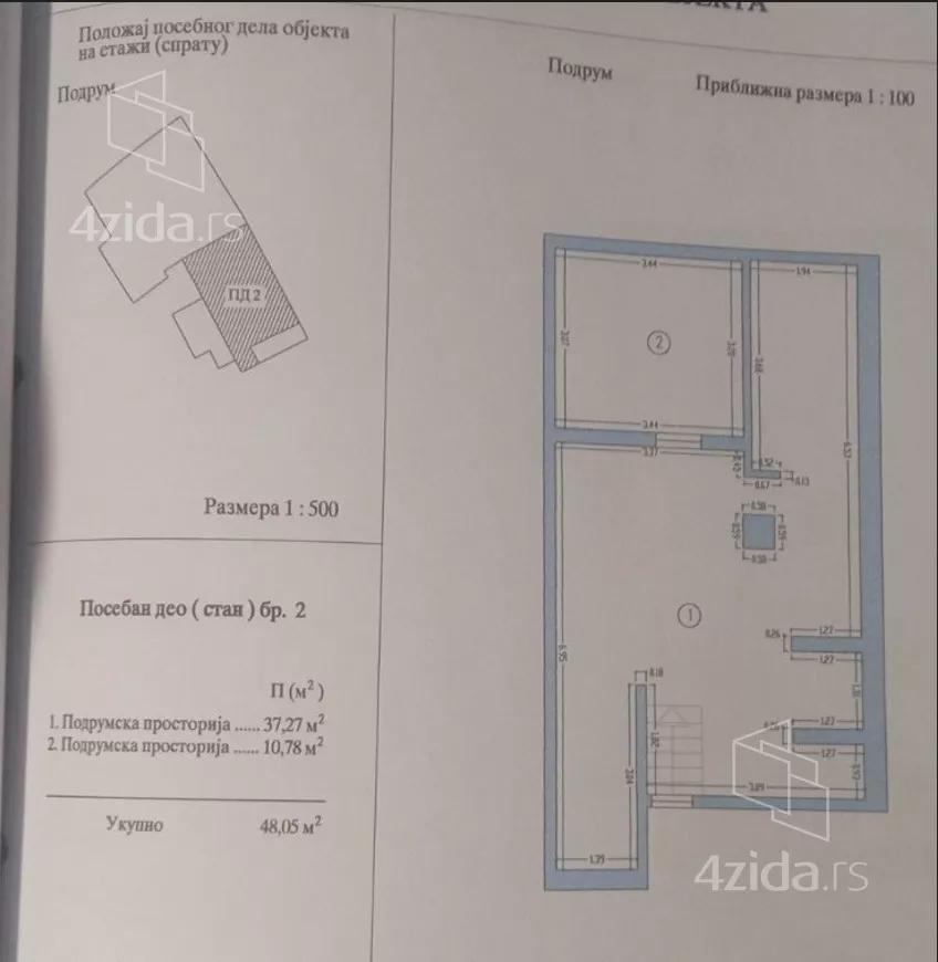 2-etažna kuća | 4zida