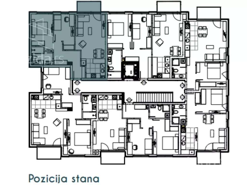 Trosoban stan | 4zida