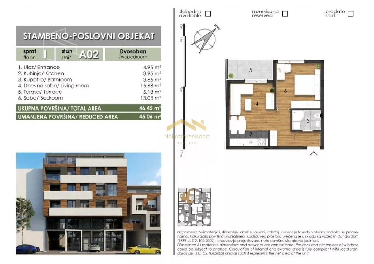 Dvosoban stan | 4zida