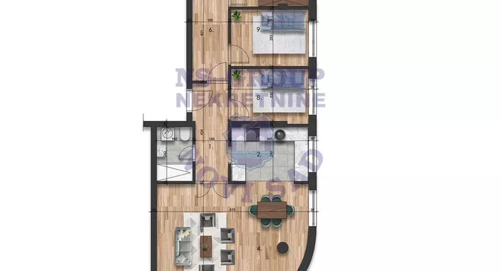 Četvorosoban stan | 4zida