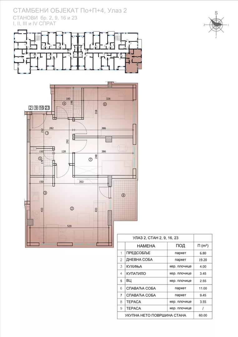 Dvoiposoban stan | 4zida