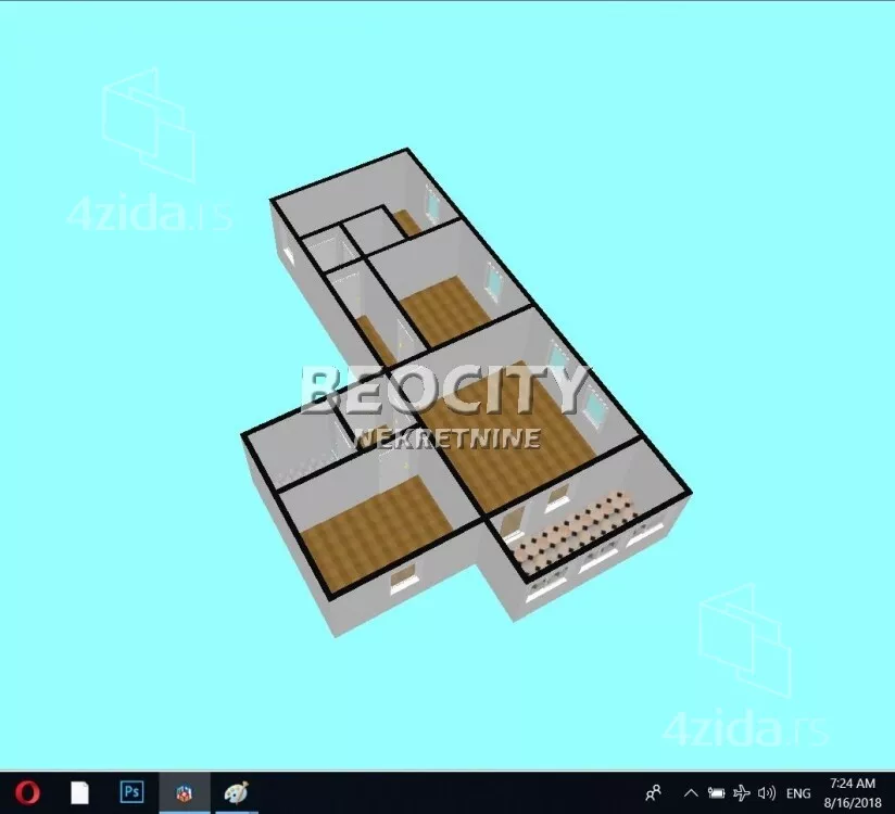 Troiposoban stan | 4zida