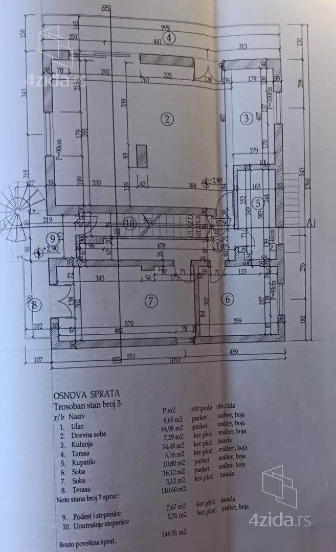 Trosoban stan | 4zida