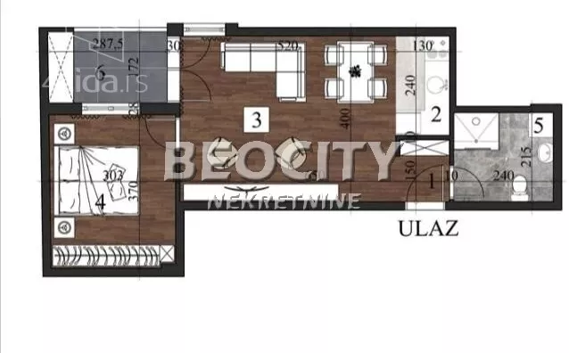 Dvosoban stan | 4zida