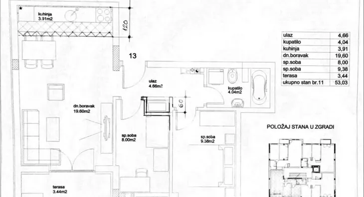 Dvoiposoban stan | 4zida