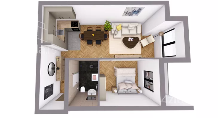 Dvosoban stan | 4zida