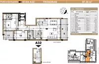 Trosoban stan | 4zida