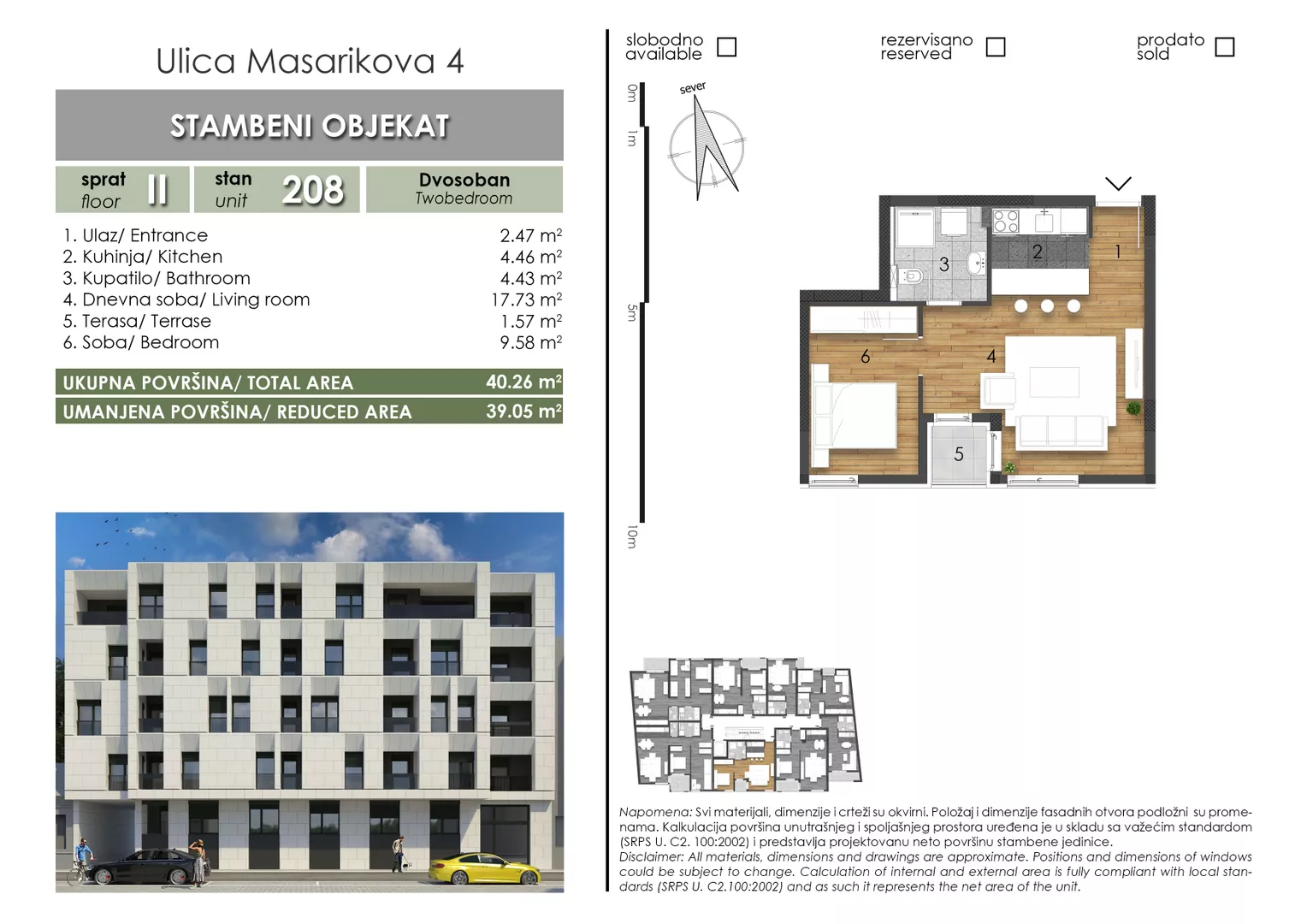 Dvosoban stan | 4zida