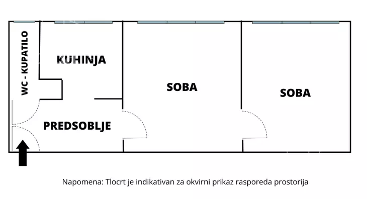 Dvosoban stan | 4zida