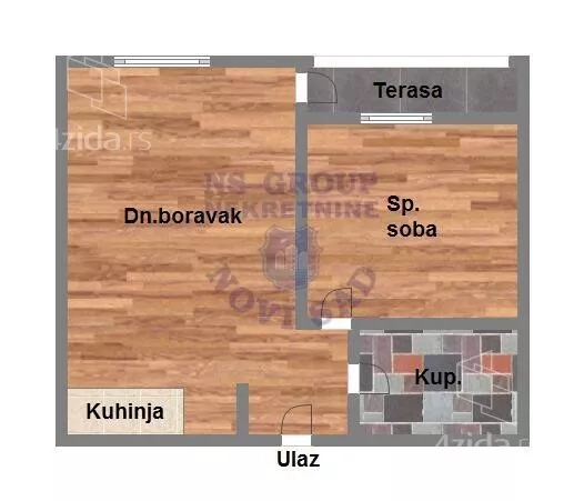 Dvosoban stan | 4zida
