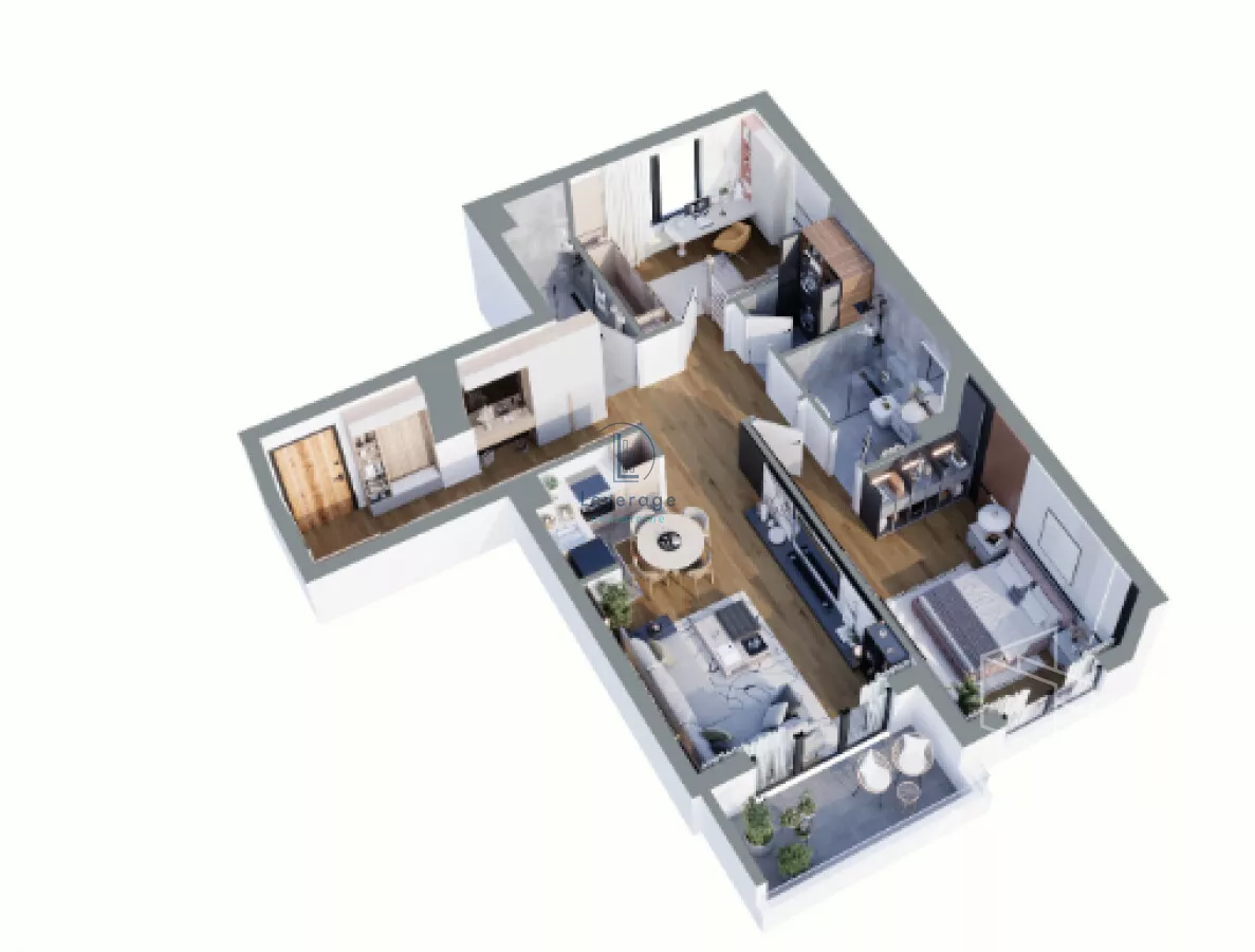 Trosoban stan | 4zida