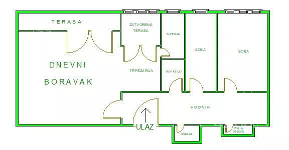 Trosoban stan | 4zida