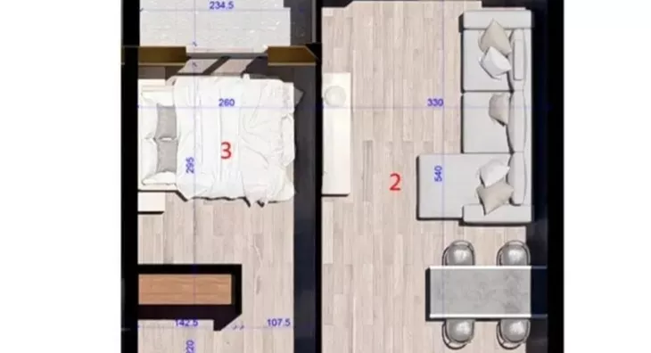 Jednoiposoban stan | 4zida