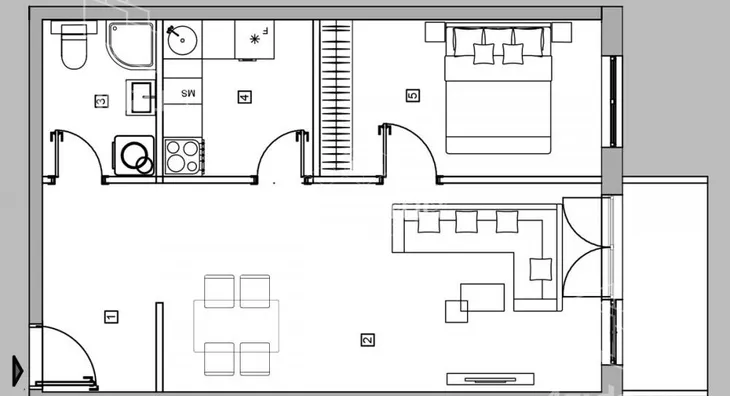 Dvosoban stan | 4zida