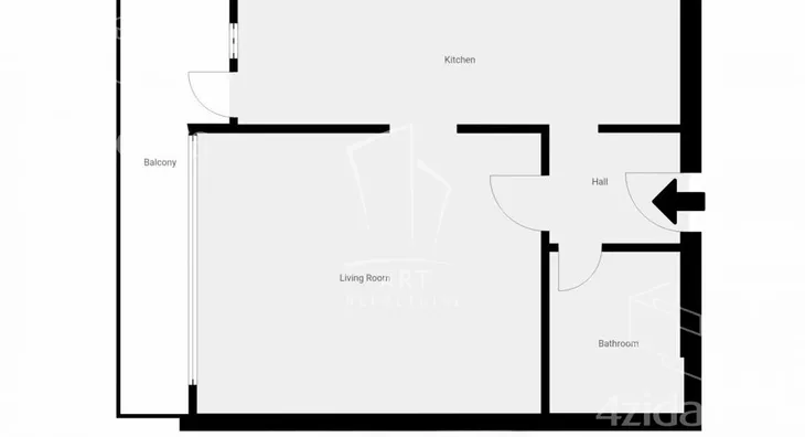 Jednosoban stan | 4zida